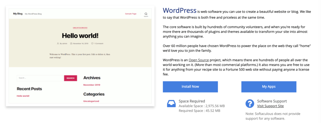 Install WordPress on cPanel-4